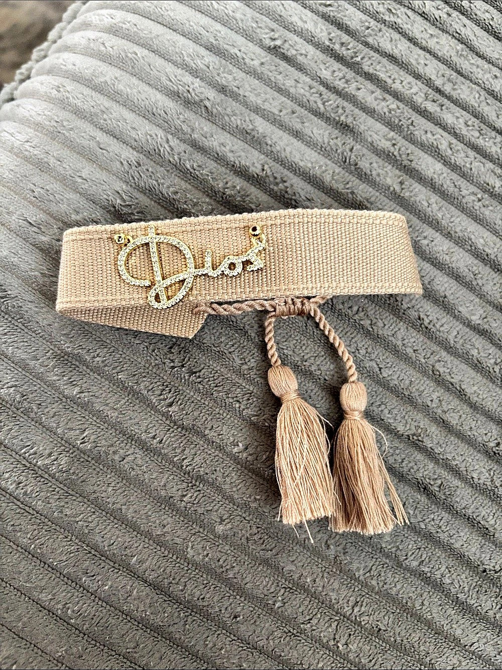 Dios woven bracelet